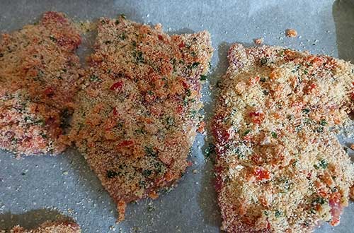 ricetta bistecche vitello dorate