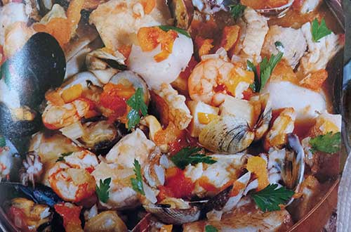 ricetta zuppa di pesce misto