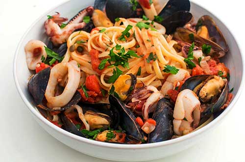 Ricetta pasta marinaio