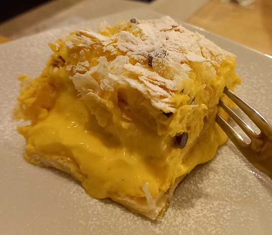 Ricetta millefoglie con cioccolato