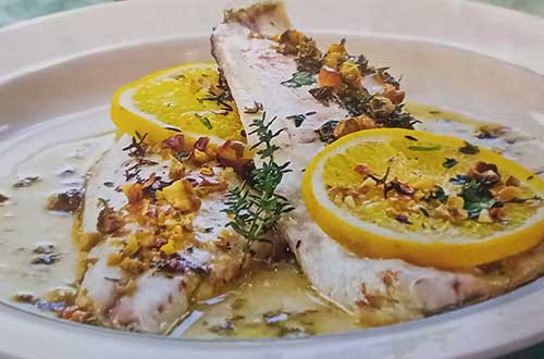 Ricetta branzino agrumato
