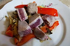 Ricetta caponata di tonno