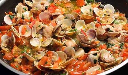 ricetta zuppa alle vongole